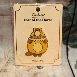 Pusheen Year of the Horse Pin New / Sealed